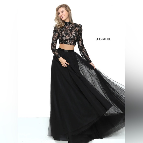 Sherri Hill Dresses & Skirts - Sherri Hill style 50821 two piece beaded Prom Dress